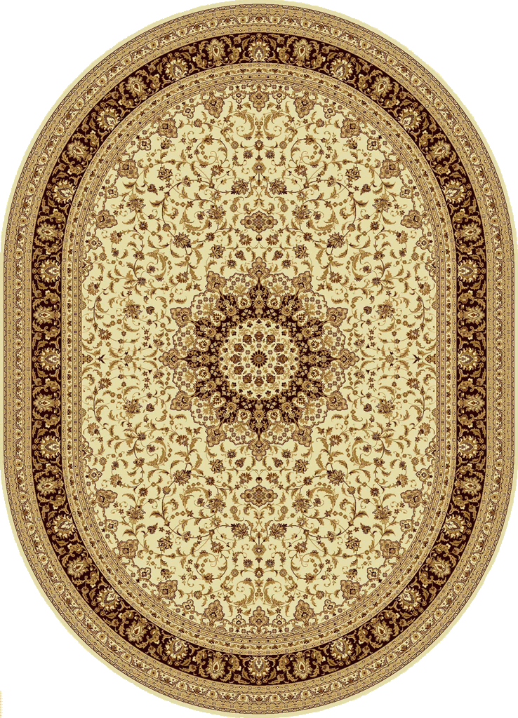 Ковер Молдова Floare-Carpet 207 ISFAHAN 61149 CLASSIC Овал —  .